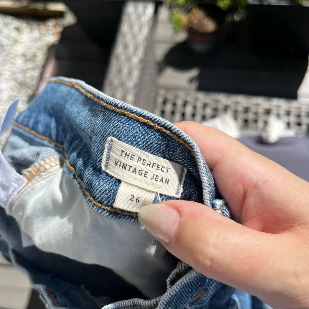 Madewell Light Blue Ankle Jeans - Picture 4 of 4